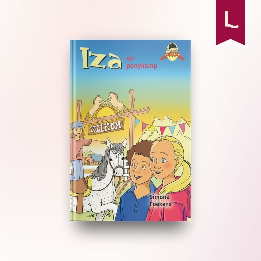 Iza op ponykamp Iza op ponykamp