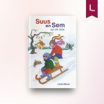 Suus en Sem op de slee