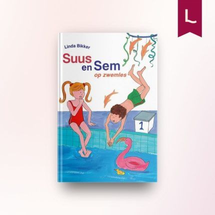 Suus en Sem op zwemles