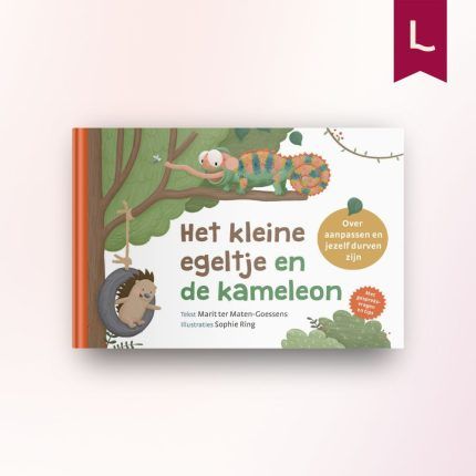 Het kleine egeltje en de kameleon