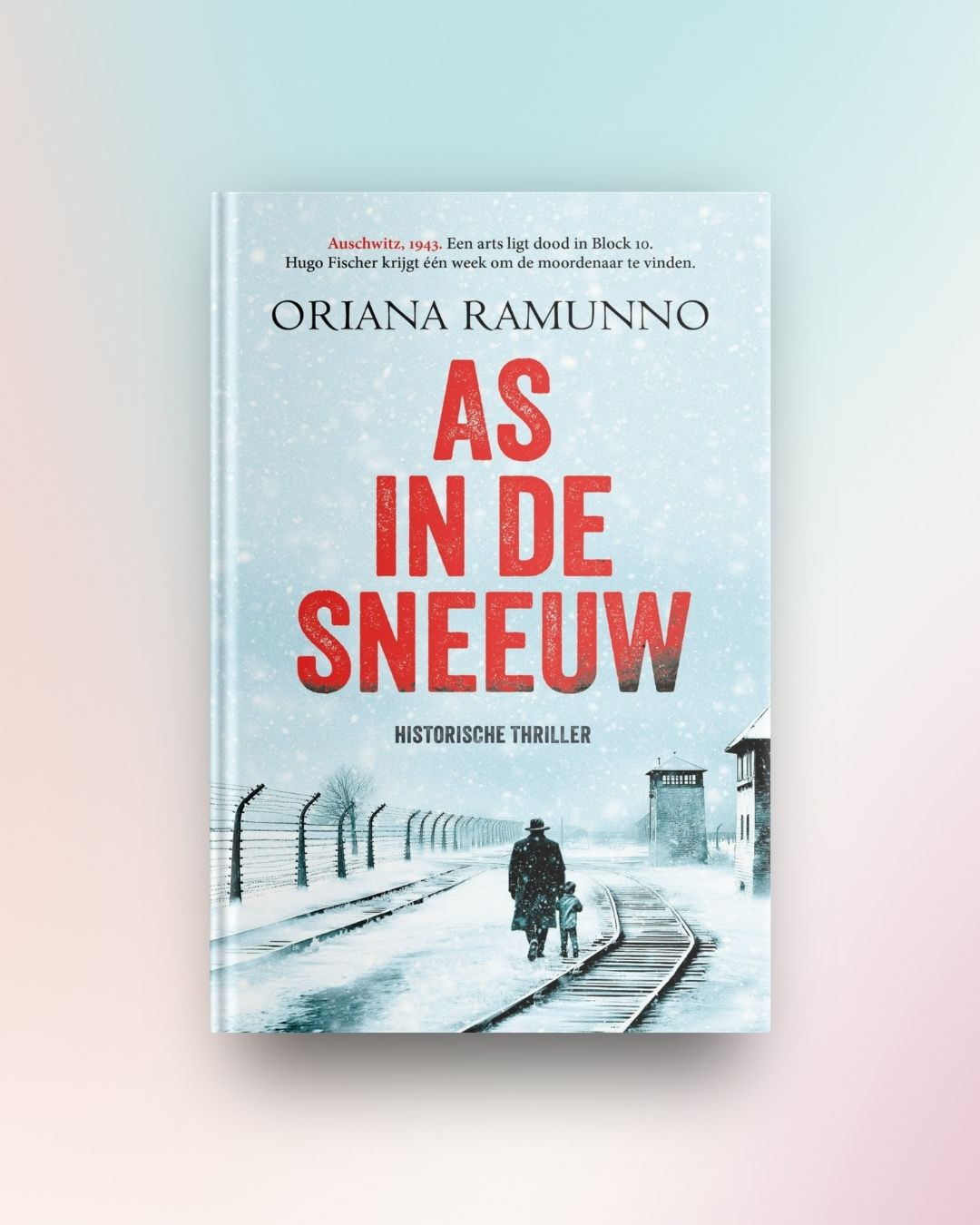 As in de sneeuw