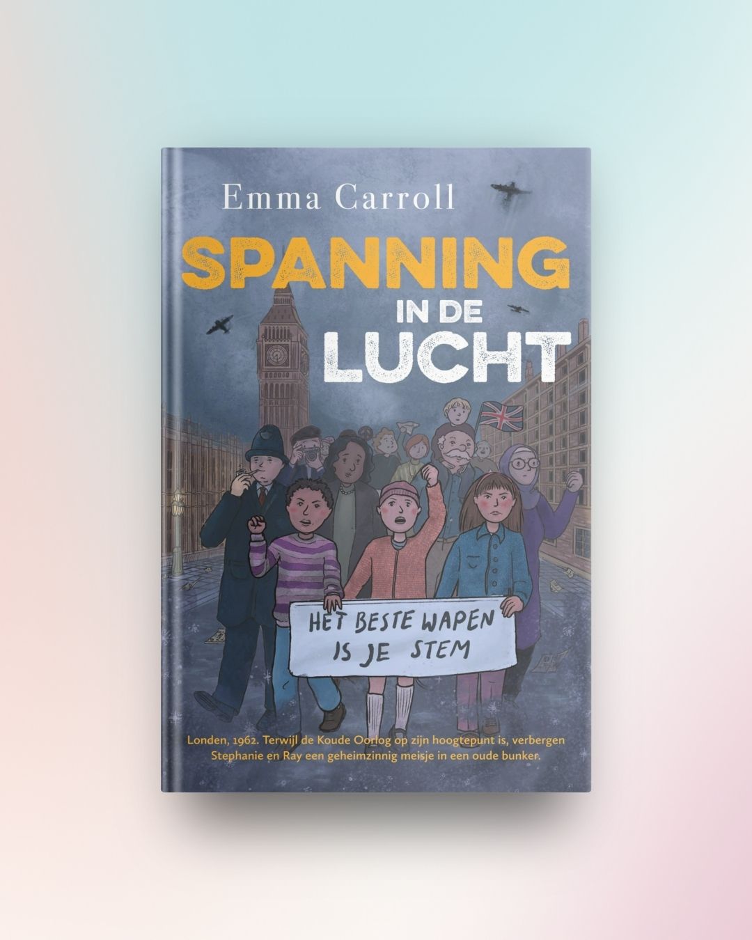 Spanning in de lucht