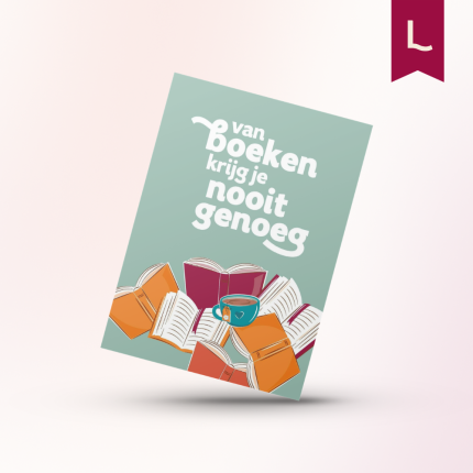 Van boeken krijg je nooit genoeg